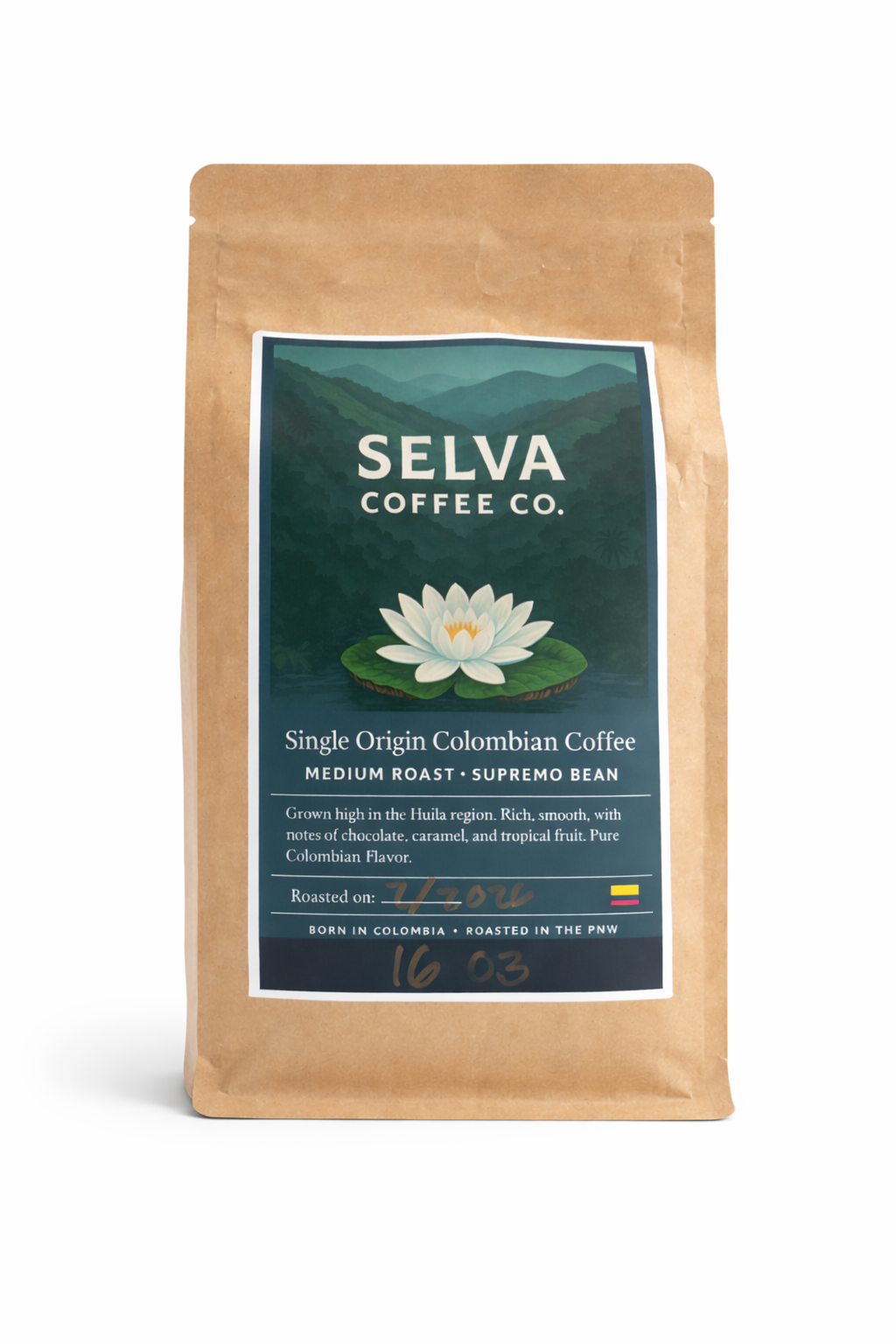 16oz Whole Bean - Medium Roast